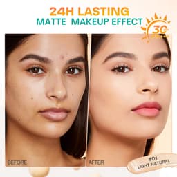 Thumbnail Phấn Nước Kiểm Soát Dầu Minimeli BB Cushion Lâu Trôi 24H SPF 30 + + + PA Kem Nền Màu Be Cho Mặt 2