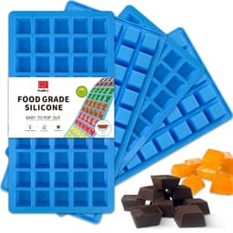 Thumbnail Khuôn sô cô la silicon sân thượng vuông Mini Walfos 50 buồng - Khuôn kẹo silicon chống dính Walfos, Khuôn silicon thích hợp cho sô cô la, kẹo, kẹo dẻo, thạch, đá viên 1