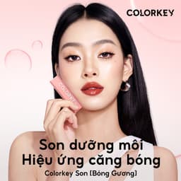 Thumbnail Son môi dưỡng ẩm bóng trang điểm 2 trong 1 COLORKEY 3g 3