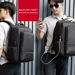 Thumbnail Tigernu 3585 Nylon Chống Thấm Nước Chống Trộm 22L Ba Lô Laptop Du Lịch Túi Nhiều Lớp Ba Lô Thời Trang (15.6 ") 2
