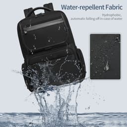 Thumbnail Tigernu 3916 Laptop Máy Tính Bảng Ba Lô Túi Đeo Vai Dung Tích Lớn Nhiều Lớp Chống Bắn Thời Trang (17inch) 3