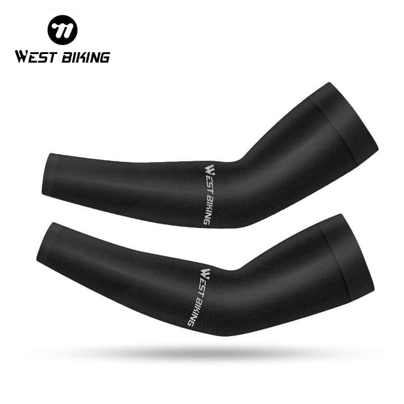 Ảnh Găng ống tay áo WEST BIKING bằng vải lạnh chống tia UV thích hợp khi đi xe đạp 1