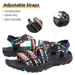 Thumbnail Xăng đan đi bộ đường dài cỡ lớn dành cho nữ CAMEL CROWN Dép thể thao hở mũi ngoài trời cho dép đi bộ mùa hè 2