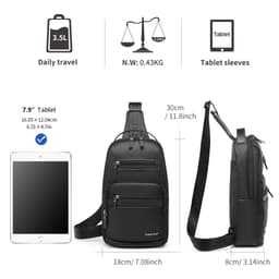 Thumbnail Tigernu 8173 Túi đeo chéo doanh nhân thời trang Máy tính iPad Túi đeo chéo chống nước chống nhăn (7.9 inch) 2