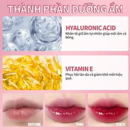 Thumbnail KIMUSE 9 màu Gương tùy chọn Lip Glaze Nước dưỡng ẩm Son bóng Toot Lip Tint Trang điểm môi lâu trôi 3