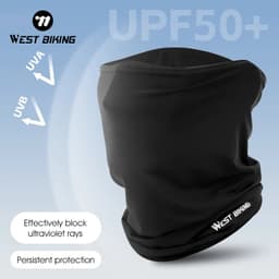 Thumbnail Khăn Quàng Cổ Mặt Nạ Chống Nắng Và Tia UV WEST BIKING Dành Cho Người Đi Xe Đạp Mùa Hè 1