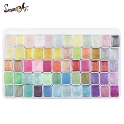 Thumbnail Seamiart 20 24 36 48 60 Màu Ngọc Trai Chắc Chắn Màu Nước Bộ Vẽ Tranh Móng Tay Nghệ Thuật 1
