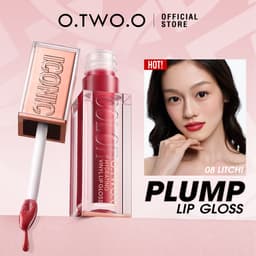 Thumbnail O.two.o Cao Cấp Dưỡng Ẩm Vinyl Son Bóng Dưỡng Ẩm Cao Cấp Watery Formula Plump Lip Makeup 40g 1