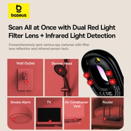 Thumbnail Cụm máy ảnh Baseus Heyo Series II Phát hiện di động Tiện ích chống nhìn trộm 2