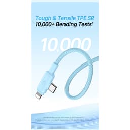 Thumbnail Dây sạc type c Awei 60W sạc nhanh 4 trong 1 USB Type C Dây bện nylon 1M cho điện thoại Android 3