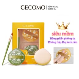Thumbnail Gecomo XL Marshmallow Trang Điểm Puff, Hình Giọt Mềm Bền Bột Puff, Không Thấm Hút Kem Nền Bọt Biển 1