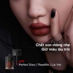 Thumbnail Son môi PERFECT DIARY 4ml bám màu chống nước tốt 3