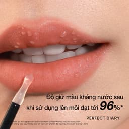 Thumbnail Son kem PERFECT DIARY ReadMe chất son mỏng nhẹ bám màu lâu trôi 4ml 4