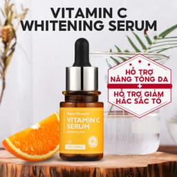 Thumbnail Vitamin C Làm Trắng 2pcs VIBRANT GLAMOUR Làm mờ vết thâm và nám & Giảm sản xuất melanin 30ml + 30g 1