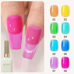 Thumbnail Xeijayi Sơn móng tay sang trọng Màu sơn móng tay Gel màu phổ biến Màu sắc ấm áp Keo dán móng tay Cửa hàng móng tay Đặc biệt có thể làm móng tay lâu dài và tươi sáng 1