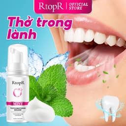 Thumbnail RtopR Kem Làm Trắng Răng An Toàn Cho Sức Khỏe Chiết Xuất Bạc Hà Chất Lượng Cao Serum Làm Trắng Răng Loại Bỏ Vết ố Vàng 60Ml 3