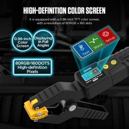 Thumbnail AUTOOL LM55 Kẹp kiểm tra nhiệt độ kỹ thuật số -50~150°C Hiển thị dữ liệu dạng sóng Cảm biến chính xác Đo nhiệt độ thời gian thực 4