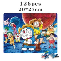 Thumbnail Mèo Và Chuột Anime Xếp Hình Bộ 126 Miếng Giấy Dày Xếp Hình Đồ Chơi Bé Trai Bé Gái Trí Não Tập Thể Dục Bộ Xếp Hình Trung Thu Lễ Hội Mùa Học Quà Tặng 3