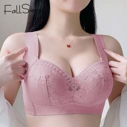 Thumbnail Fallsweet Bigsize Thước Mỏng Cốc Áo Ngực Nữ Không Dây Push Up Bralette Nữ Thoáng Khí Vest 4