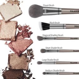 Thumbnail Cọ makeup chuyên nghiệp MAANGE 6 cây cọ má hồng và phấn mắt lông siêu mềm thích hợp cho người mới bắt đầu 52161 4
