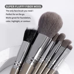 Thumbnail Cọ makeup chuyên nghiệp MAANGE 6 cây cọ má hồng và phấn mắt lông siêu mềm thích hợp cho người mới bắt đầu 52161 3