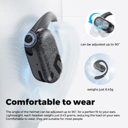 Thumbnail Soundpeats Breezy Open-Ear Bluetooth 5.4 Tai nghe nhét tai Tai nghe Hi-Res Sound Multipoint Ghép nối IPX4 Ứng dụng hỗ trợ 1
