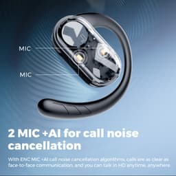 Thumbnail Soundpeats Breezy Open-Ear Bluetooth 5.4 Tai nghe nhét tai Tai nghe Hi-Res Sound Multipoint Ghép nối IPX4 Ứng dụng hỗ trợ 4