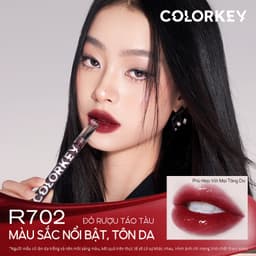 Thumbnail Son kem COLORKEY 1.7g lâu trôi trang điểm màu tươi sáng tùy chọn 4