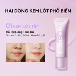 Thumbnail Kem lót trang điểm COLORKEY 30g làm sáng da 4