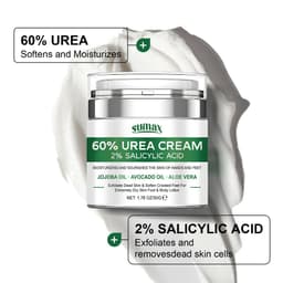 Thumbnail Kem dưỡng ẩm chân cường độ cao 50g - 60% công thức Urea nuôi dưỡng sâu sắc, làm mềm lớp biểu bì, giải quyết khô và nứt nẻ, phục hồi độ mịn cho bàn chân. 4