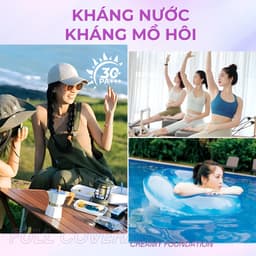 Thumbnail Kem nền không chổi than MINIMELI Bảo hiểm toàn diện 24H với trang điểm mặt gương 4
