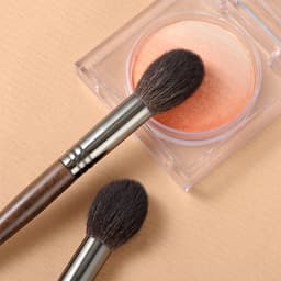Thumbnail 【OVW】 Face Highlight Goat Hair Brush Fluffy thon Highlighter Buffing Makeup Brush Goat Hair XQ05 4