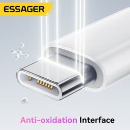 Thumbnail Essager Type C 60W Type-C Cáp dữ liệu sạc nhanh Type C cho huawei Infinix ip16 15 3