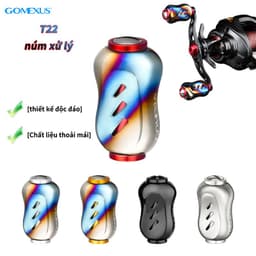 Thumbnail GOMEXUS núm máy câu 22mm được thiết kế tinh tế cho Shimano Daiwa Ryobi Titanium  núm tay quay máy câu Núm tay quay T22 1