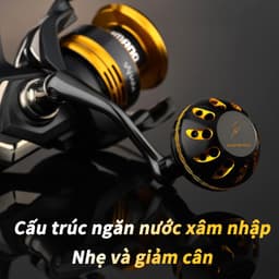 Thumbnail Núm tay cầm máy câu cá GOMEXUS 45mm/ 47mm B45-47 chuyển đổi 5K sang 20K cao cấp cho Shimano STRADIC SW TWIN POWER SW 4
