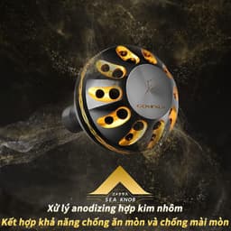 Thumbnail Núm tay cầm máy câu cá GOMEXUS 45mm/ 47mm B45-47 chuyển đổi 5K sang 20K cao cấp cho Shimano STRADIC SW TWIN POWER SW 2