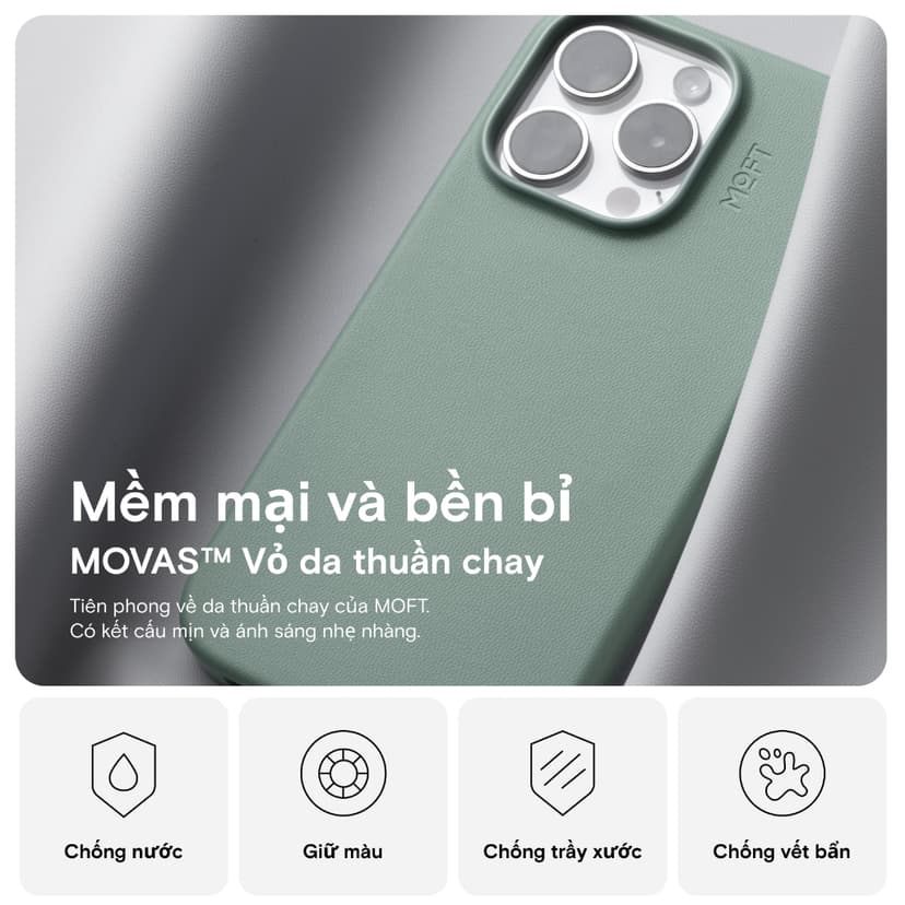 Ảnh MOFT Snap Phone Case MOVAS™Ốp điện thoại MOFT có thể tương thích với mọi phong cách 1
