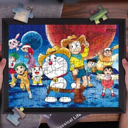 Thumbnail Đồ chơi xếp hình giấy phong cách mới, dày 126 miếng, Đồ chơi giáo dục sớm trên 3 tuổi, Quà tặng sinh nhật Giáng sinh, Một mảnh 1