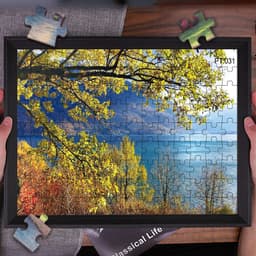 Thumbnail Câu đố phong cảnh đẹp, Giấy dày 126P, Đồ chơi giáo dục sớm giáo dục cho trẻ em, Quà tặng sinh nhật Giáng sinh 2