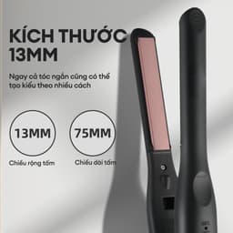Thumbnail Máy duỗi tóc, Máy tạo kiểu tóc 3 trong 1, Máy duỗi tóc bên đa chức năng, Máy duỗi tóc mini HF029 2