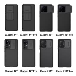 Thumbnail Ốp điện thoại Nillkin Luxury CamShield Xiaomi 14T Pro 13T Pro 12T Pro 11T Pro 12S 11 Lite 12X Ốp điện thoại trượt máy ảnh Ốp điện thoại chống sốc mờ 2
