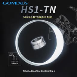 Thumbnail Gomexus D109 Con lăn dây máy câu Shimano hợp kim titan Vòng Bi Thích Hợp Quay Câu Cá Phụ Kiện Mịn Xoay Cao Độ Cường Lực Cao 2