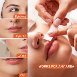 Thumbnail Dải sáp tẩy lông SUMAX, Dải sáp tẩy lông Brazil cho mặt, Thành phần tự nhiên, Không gây kích ứng 30 chiếc 3