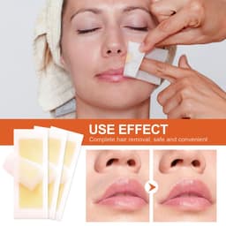 Thumbnail Dải sáp tẩy lông SUMAX, Dải sáp tẩy lông Brazil cho mặt, Thành phần tự nhiên, Không gây kích ứng 30 chiếc 2