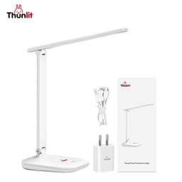 Thumbnail Đèn bảo vệ mắt Thunlit 7W 3 nhiệt độ màu chỉnh được sạc USB 3200mAh Đèn bàn LED có thể gập lại để học tập cho sinh viên 1