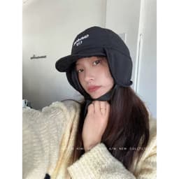 Thumbnail Mũ Lôi Phong Mũ Dày Windproof Mũ Đi Xe Chống Lạnh Mũ Quàng Cổ Mũ Kèm Khăn Mùa Đông 3