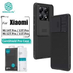 Thumbnail Ốp điện thoại Nillkin Luxury CamShield Xiaomi 14T Pro 13T Pro 12T Pro 11T Pro 12S 11 Lite 12X Ốp điện thoại trượt máy ảnh Ốp điện thoại chống sốc mờ 1