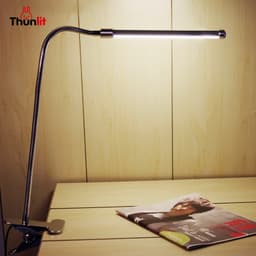 Thumbnail Đèn học kẹp bàn Thunlit USB 8W có phích cắm với 10 độ sáng và 3 mức nhiệt độ/ánh sáng có thể điều chỉnh 3