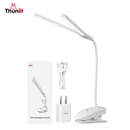 Thumbnail Thunlit Đèn kẹp sạc 2000mAh Đèn LED hai đầu có thể điều chỉnh độ sáng để bàn với hai đầu 1