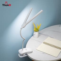 Thumbnail Thunlit Đèn kẹp sạc 2000mAh Đèn LED hai đầu có thể điều chỉnh độ sáng để bàn với hai đầu 3